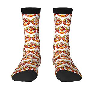 Coat of the Soviet Union 1923-1936 Unisex socks Mid calf Outdoor casual sports sock White