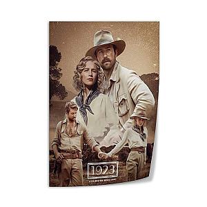 TV Series 1923 Art Poster Canvas Print Living Room Office Bedroom Poster 16x24inch Unframe-style