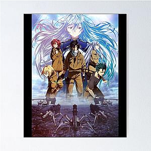 Eighty Six Anime Science Fiction Light Novel Manga Series by Asato Retro Vintage Poster