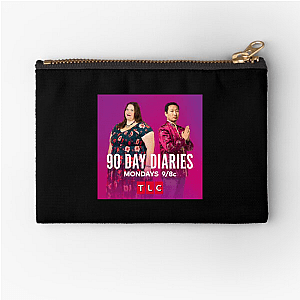 90 Day Diaries Shade 90 Day Diaries Zipper Pouches