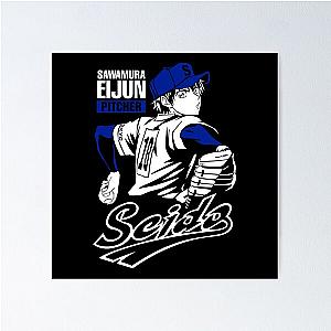 Eijun Sawamura Diamond Ace Poster