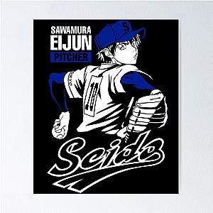 Eijun Sawamura - Diamond No Ace Poster