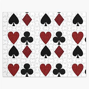 Hearts Clubs Diamonds Spades Jigsaw Puzzle