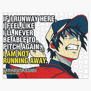 Ace of the Diamond: Sawamura Eijun Pitching Quotes Jigsaw Puzzle