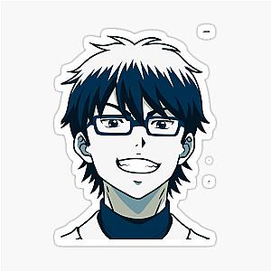 Diamond no Ace: Monochrome Miyuki and Kazuya Sticker