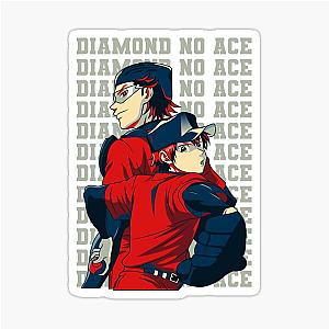 Ace of Diamond: Best Pitcher Sawamura and Miyuki Sticker