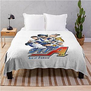 Kazuya Miyuki Diamond Ace Throw Blanket