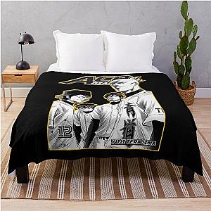 Ace of Diamonds Throw Blanket