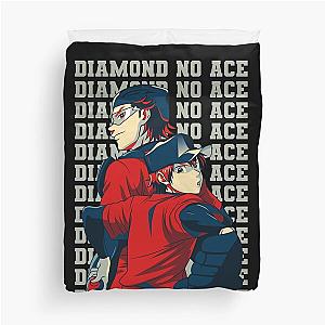 Ace of Diamond Best Pitcher Sawamura and Miyuki Duvet Cover