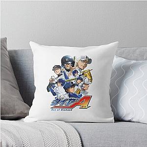 Kazuya Miyuki Diamond No Ace Throw Pillow