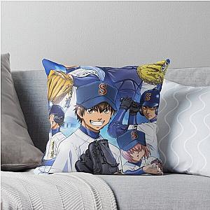 Diamond Ace Anime Throw Pillow
