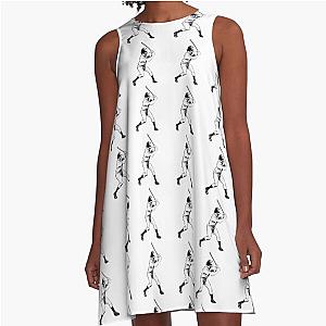 Diamond At-bat A-Line Dress