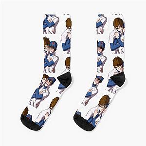 Sawamura Eijun x Miyuki Kazuya Ace of the Diamond fanart Socks