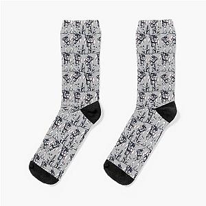 Diamond Vintage Pattern Baseball Style Socks
