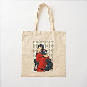 Ace of Diamond: Best Pitcher Sawamura and Miyuki Cotton Tote Bag