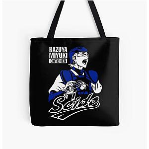 Kazuya Miyuki - Diamond no Ace All Over Print Tote Bag