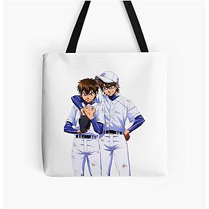 Ace of Diamond Eijun Sawamura and Seto Takuma All Over Print Tote Bag