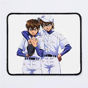 Ace of Diamond Eijun Sawamura and Seto Takuma Mouse Pad