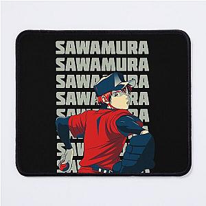 Ace of Diamonds Sawamura Eijun Mouse Pad