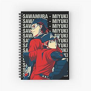 Ace of Diamond Best Pitcher Spiral Notebook