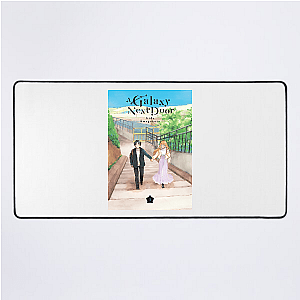 Celestial Bond A Galaxy Next Door Mouse Pads