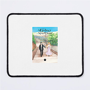 Celestial Bond A Galaxy Next Door Mouse Pads