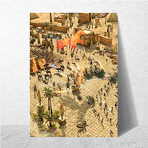 Age of Mythology Retold Iconic Units and Gods Motif Age Of Mythology Retold Posters