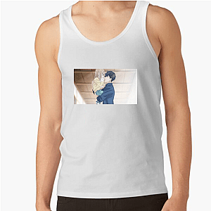 Wolf for Love A Girl And Her Guard Dog Tank Tops