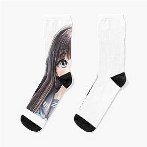 Sparkling Nice Akebis Sailor Uniform Socks