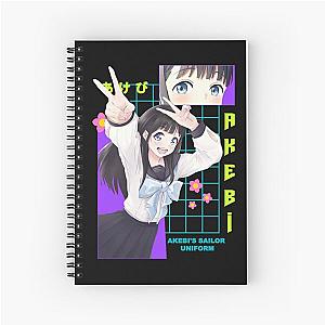 Placidity Victory Akebi Komichi Akebi Sailor Uniform Spiral Notebook