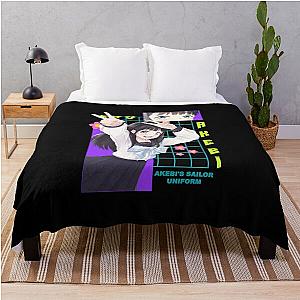Placidity Victory Image Akebi Komichi - Akebi's Sailor Uniform Throw Blanket
