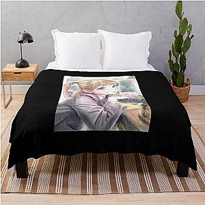 Placidity Victory Sailor Uniform Retro Throw Blanket