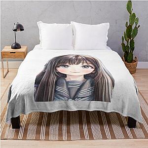 Sparkling Akebis Sailor Retro Vintage Throw Blanket