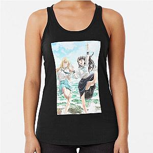 Placidity Victory Image Akebi Sailor Uniform Funny Racerback Tank Top