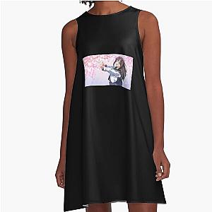 Placidity Victory Image Sailor Uniform A-Line Dress