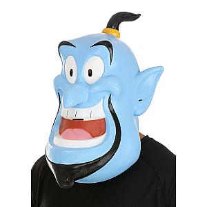Disney Aladdin Genie Costume Latex Mask for Adult and Kids Standard