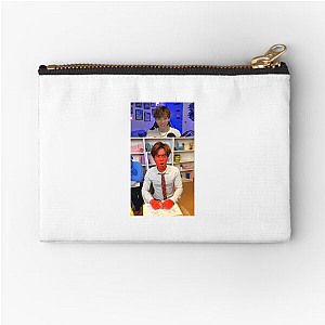 Alan Chikin Chow Iconic Skits and Memorable Roles Motif Alan Chikin Chow Zipper Pouches