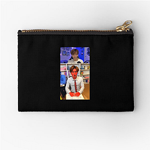 Alan Chikin Chow Iconic Skits and Memorable Roles Motif Alan Chikin Chow Zipper Pouches