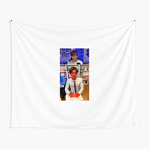 Alan Chikin Chow Iconic Skits and Memorable Roles Motif Alan Chikin Chow Tapestries