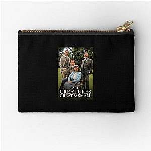 All Creatures Great and Small A Vet's Life Tee All Creatures Great And Small Zipper Pouches