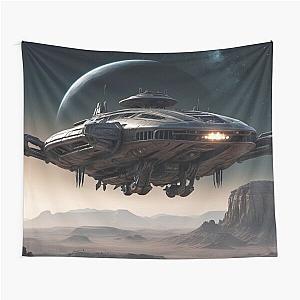 Conqueror Gods Ancient Aliens Tapestry