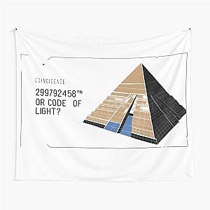 Pyramid of Light Ancient Aliens Tapestry