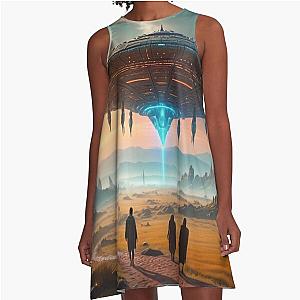 The Ancient Descent A-Line Dress