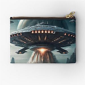 Arrival of the Titans - Ancient Aliens Zipper Pouch