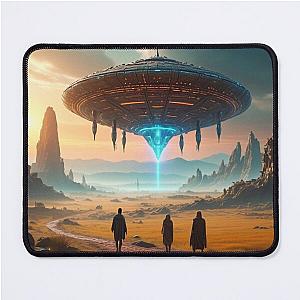 The Ancient Descent Ancient Aliens Mouse Pad