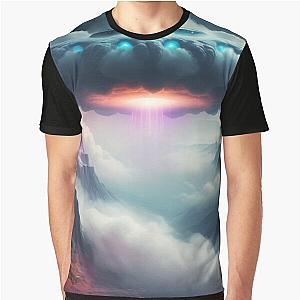 Mystic Heights Ancient Aliens Graphic T-Shirt