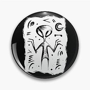 Ancient Aliens Petroglyphs Art Pin