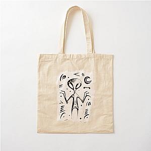 Ancient Aliens Petroglyphs Cotton Tote Bag