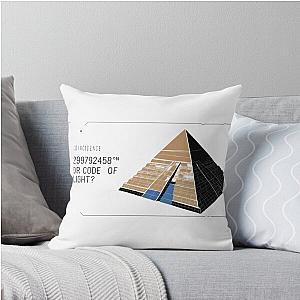 Pyramid of Light - Ancient Aliens Throw Pillow