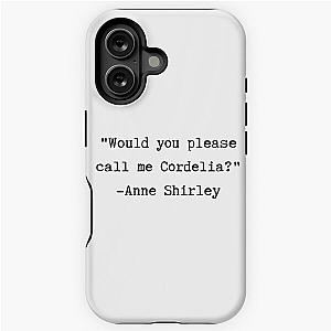 Anne of Green Gables - Anne Shirley - Cordelia iPhone Tough Case